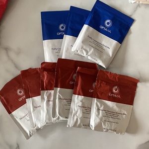 Optavia Frothy Cappuccino Drink Mix & Decadent Chocolate Brownie Mix